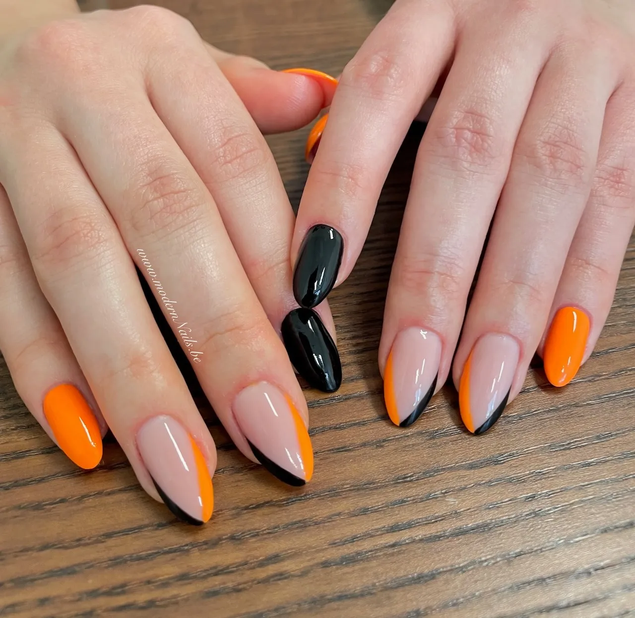 Orange Black